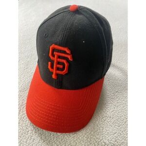 New Era‎ Mens One Size Fits Most Hat Black Orange SF Giants Baseball Cap MLB